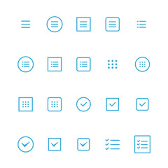 ウェブサイトで使われるベクターアイコン
