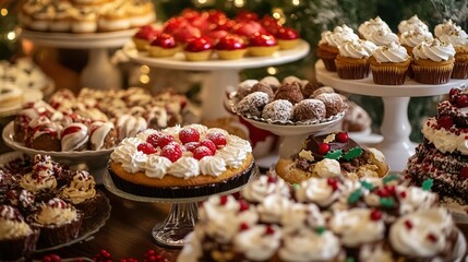 a holiday baking competition where neighbors compete to create the most delicious, festive treats.
