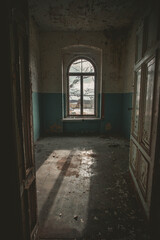 old abandoned building