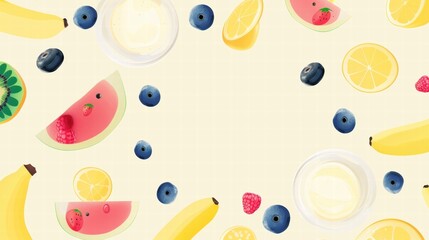 Fresh probiotic yogurt with a creamy swirl, natural taste, and health benefits.