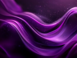 Purple Abstract Wavy Design