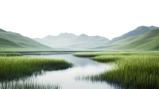 mountain lake in the mountains