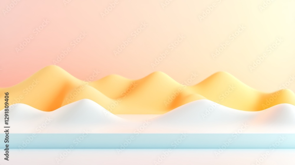 Aufkleber vibrant abstract background with colorful gradient patterns and soft curves creating a visually enga