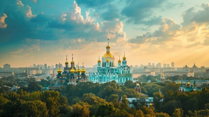 Obraz premium Ukraine is a beautiful, majestic and fertile land, real photos