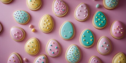 Bunte Osterpl&auml;tzchen 