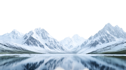 snowy mountain landscape