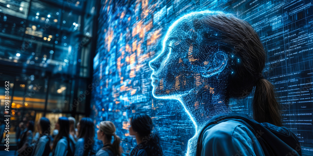 Poster ai-powered learning revolution: transformative impact of artificial intelligence in personalized edu