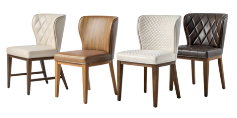 Dining chair on white, modern dining room chair design, Cut Out