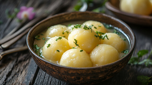A bowl of Bengali sweet rasgulla