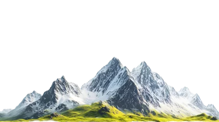 Fotobehang mountain peaks in the alps © pngtree