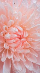 Delicate pink flower bloom botanical garden macro natural light close-up beauty in nature