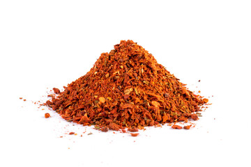 East spices and seasoningsisolated on a white background. Pile