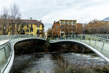 Eine kleinen Stadtspaziergang in der Norditalienischen Stadt Bozen - Südtirol - Italien