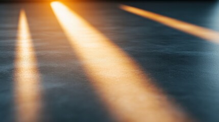 light streaks on a textured surface