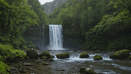 waterfall in the forest
