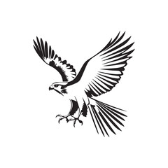 eagle silhouette eps vector file
