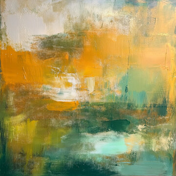 Bright abstract colorful artist backgrounds, thick paint strokes, rich paint brush and canvas texture