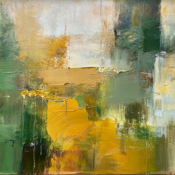 Bright abstract colorful artist backgrounds, thick paint strokes, rich paint brush and canvas texture