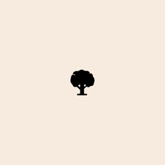 Tree icon flat vector design. 