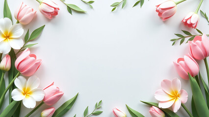 paper blank adds simple yet elegant touch easter decor photography flat lays