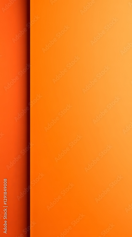 Aufkleber vibrant layers: a gradient of fiery orange hues with the texture create a minimalist yet striking ab