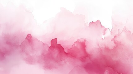 Obraz premium A delicate blend of soft pink hues creates an ethereal watercolor background, perfect for romantic or artistic themes.