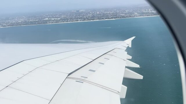 Take off through window Sydney