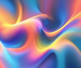 Obraz premium Dynamic abstract gradient with smooth transitions of warm and cool tones ideal for business presentations posters social media graphics digital marketing and visual content creation