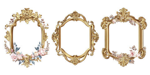 A set of beautiful frames