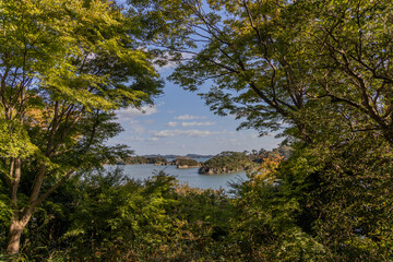Japanese matsushima bay islands, Miyagi Prefecture
