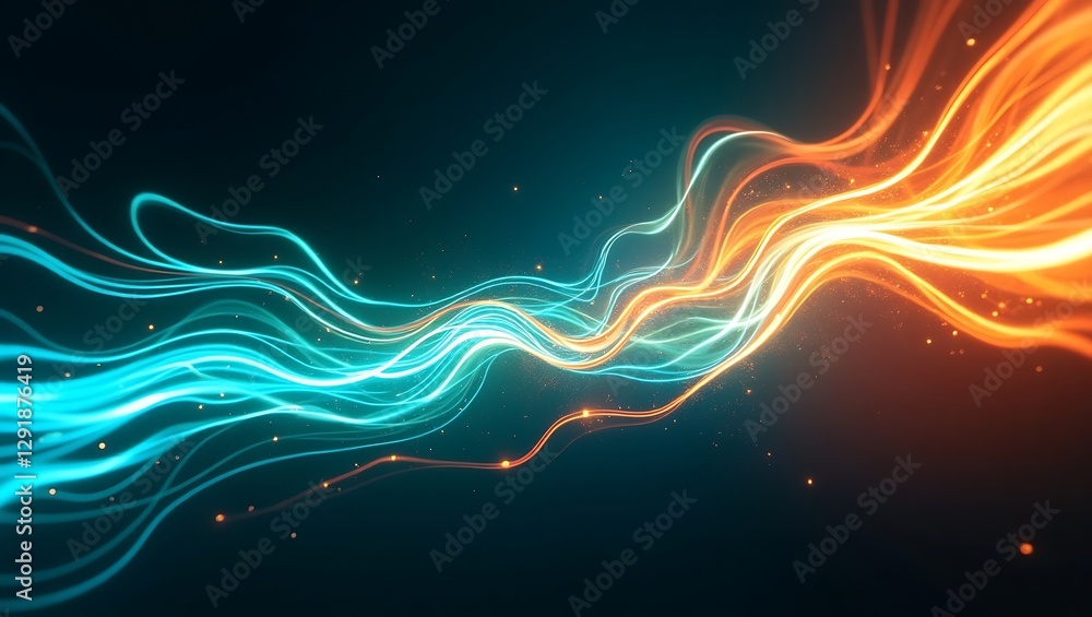 Poster abstract colorful speed motion background. generative ai.
