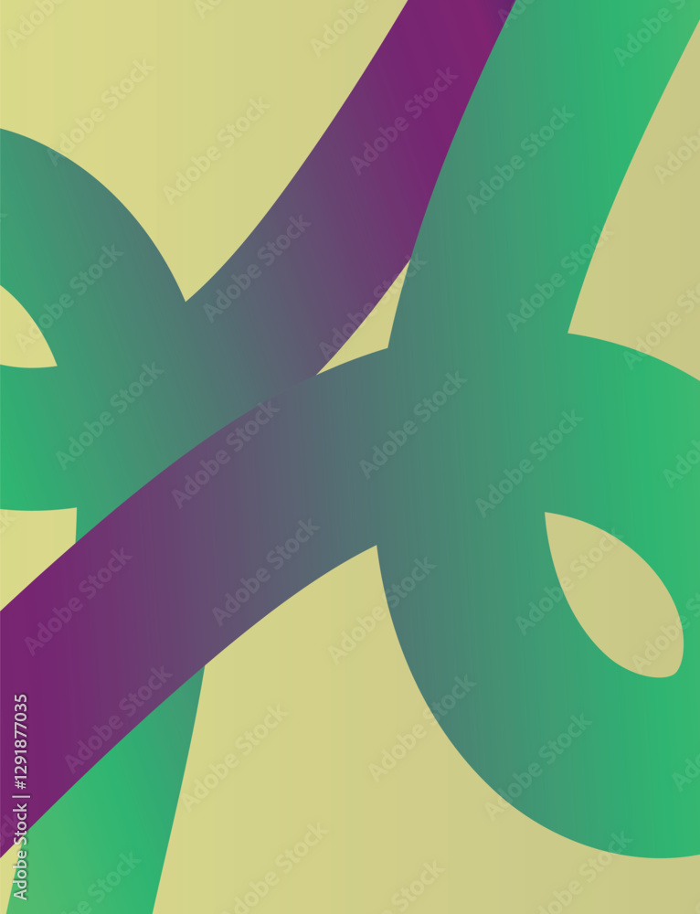 Poster abstract colors background with dynamic shapes gradient lines. vector 3d curve wavy rainbow graphic 