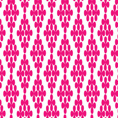 vector seamless pattern with hearts design 