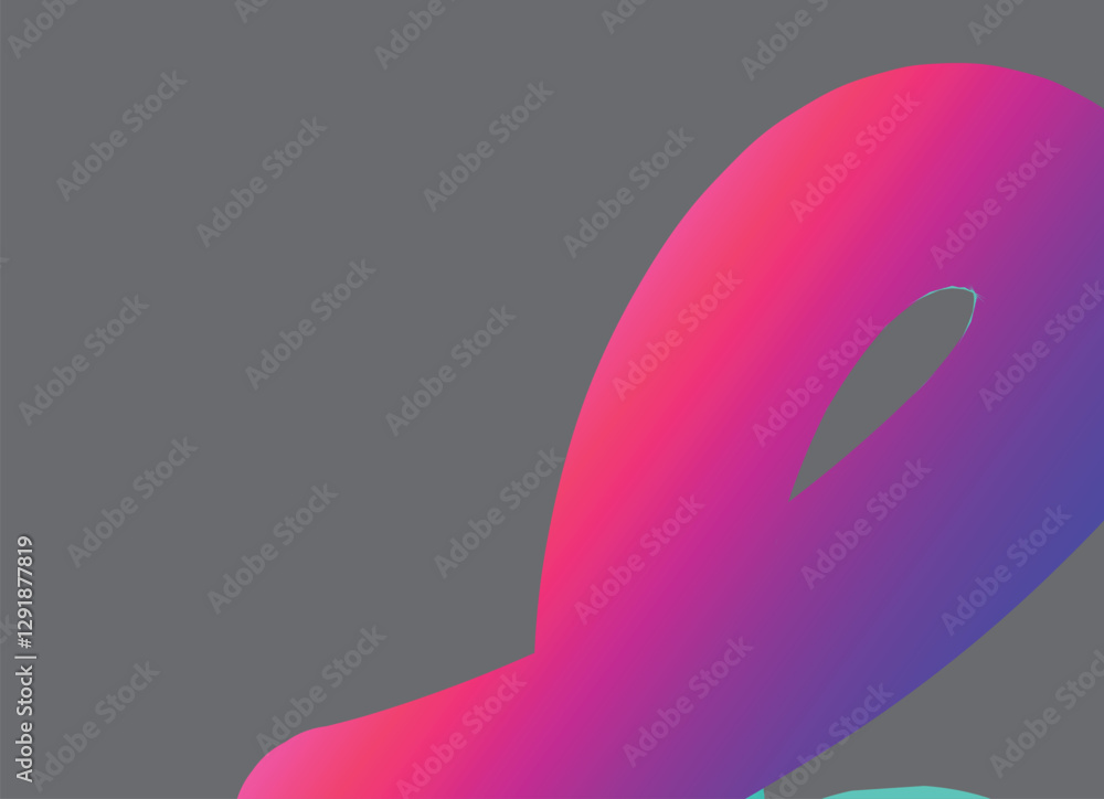 Poster abstract colors background with dynamic shapes gradient lines. vector 3d curve wavy rainbow graphic 