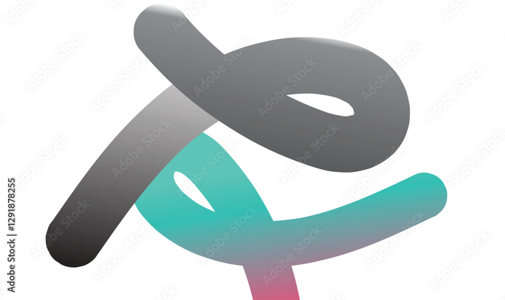 Poster abstract colors background with dynamic shapes gradient lines. vector 3d curve wavy rainbow graphic 