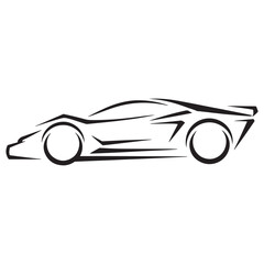 Car Logo Design Vector, Simple Unique Car Logo Design