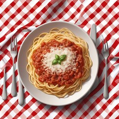 delicious spaghetti food logo