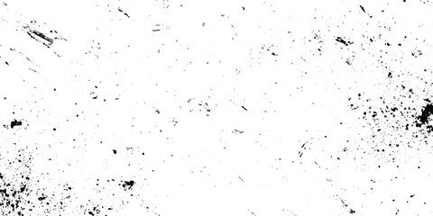 grainy and dusty black particles on white background, grunge texture overlay with various particles and scratches, grunge old scratched concrete wall distressed texture.