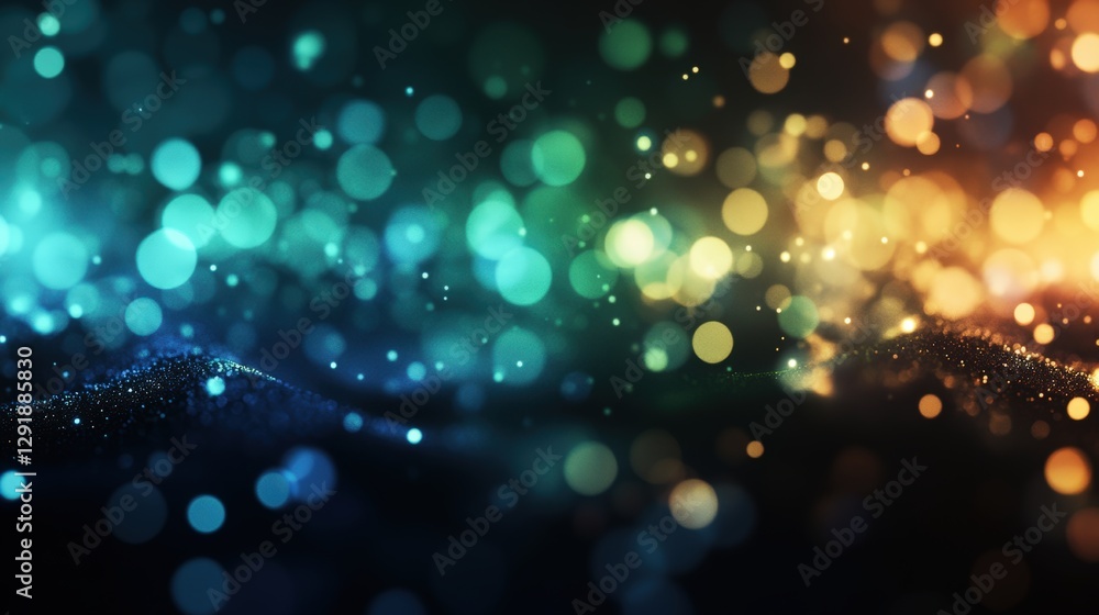 Poster abstract background with a blend of colors and shapes creating a dynamic visual composition