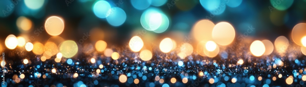 Poster blurred lights creating a dynamic and colorful abstract background for photography or design purpose