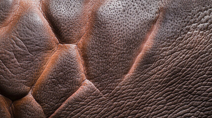 Fototapeta premium A macro look at the resilience of animal skin