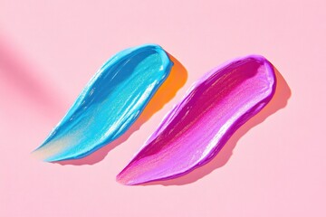 Vibrant Colorful Gel Swatches in Sunshine