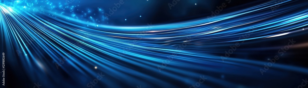 Aufkleber abstract blue background with light effects creating a modern digital design for backgrounds and tex