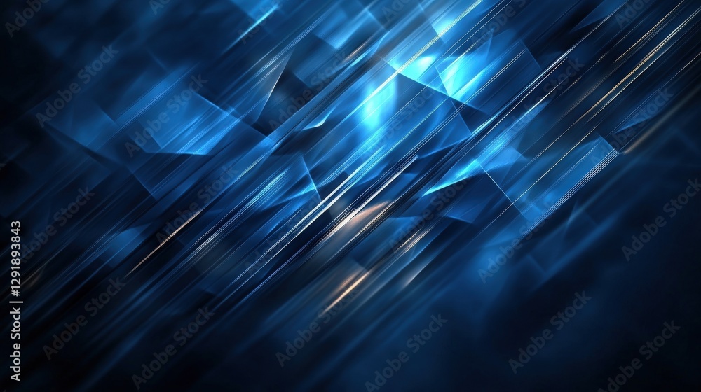 Poster blue abstract background with soft gradients and subtle textures for creative design purposes