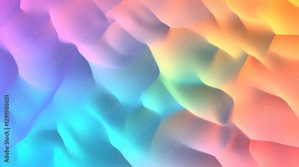 Poster vibrant colorful background with a variety of colors in abstract design for creative use