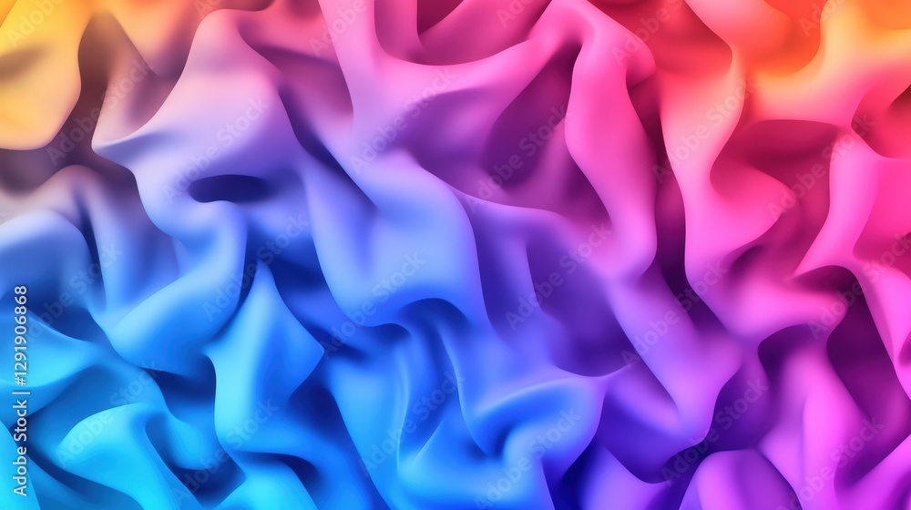 Poster colorful abstract background featuring vibrant smoke patterns in a dynamic artistic composition