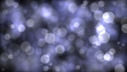 Dark purple  circle with bokeh effect background. Generative AI.