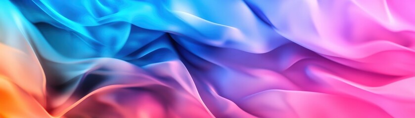 Obraz premium Colorful smoke background with vibrant swirls and gradients for artistic or design purposes