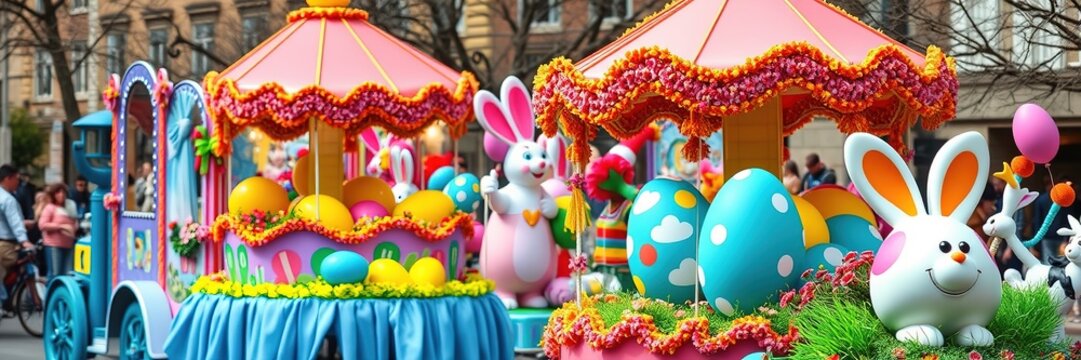 Hand-Crafted Easter Extravaganza: A Parade of Painted Joy