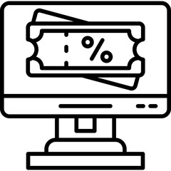 Promotional Coupon Icon